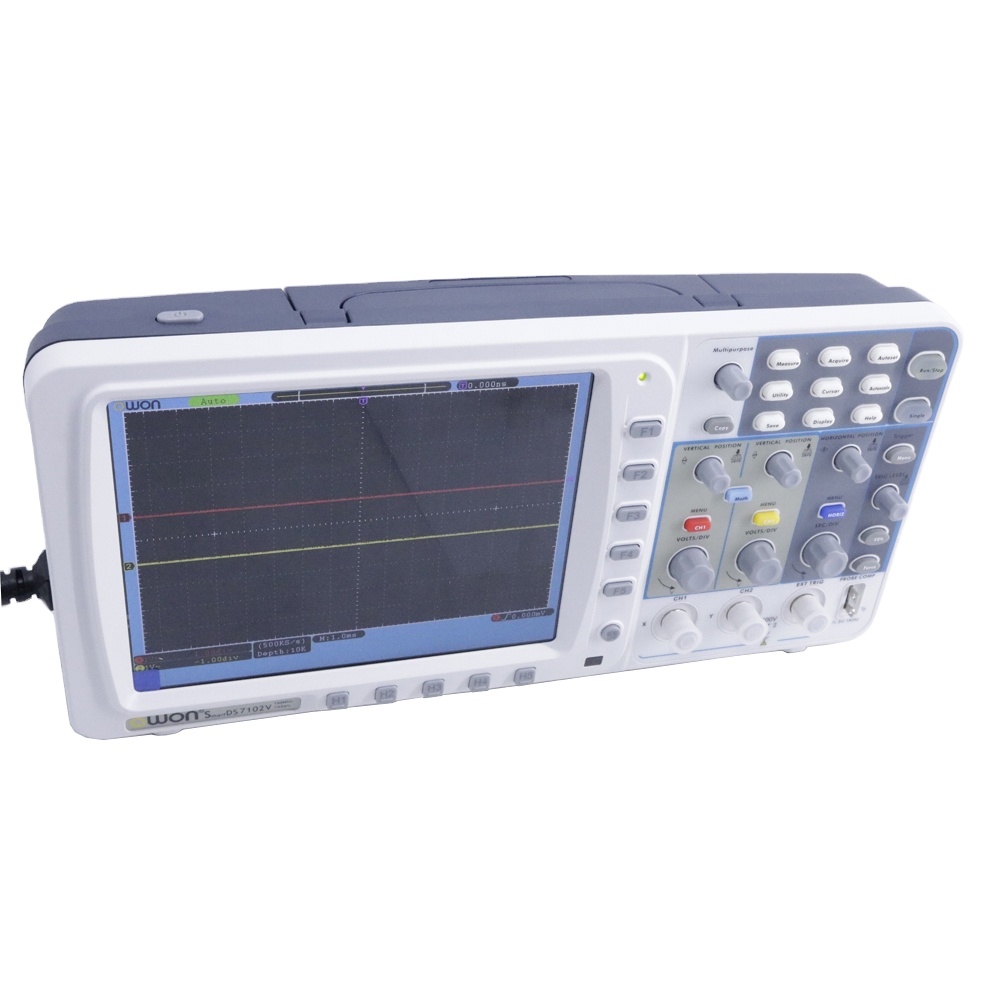 Digital Storage Oscilloscope 100Mhz - Oscilloscopio Digitale a Memoria OWON SDS7102V,