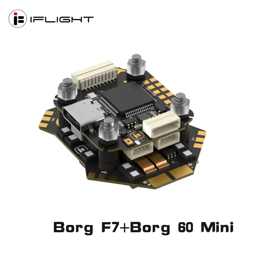 iFlight Borg Mini F7, centrali - Fpv Flight Controller F7 Stack 60A recensione e prezzo