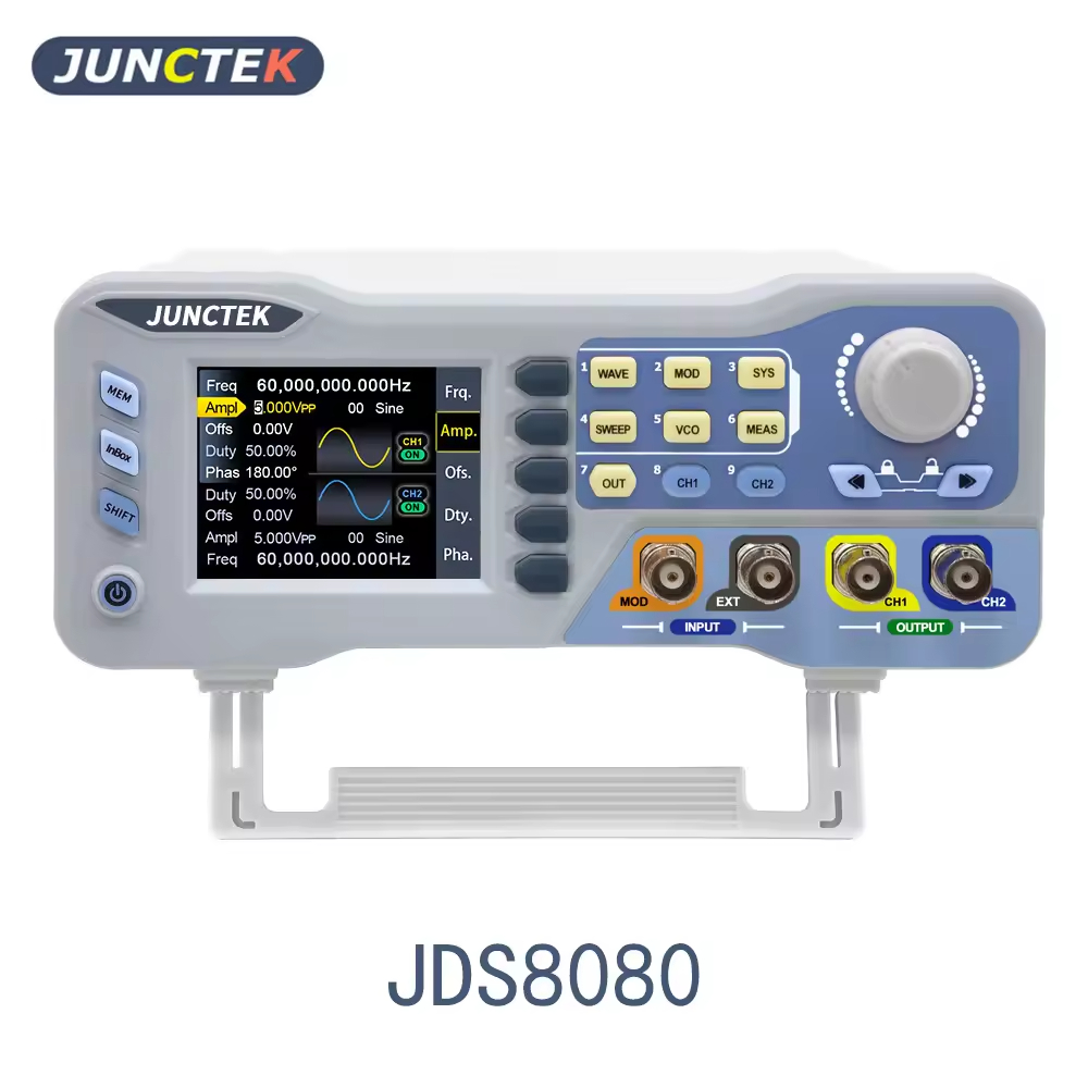 JDS8080 JUNCTEK Generatore di  - Function Arbitrary Waveform Generator recensione e prezzo