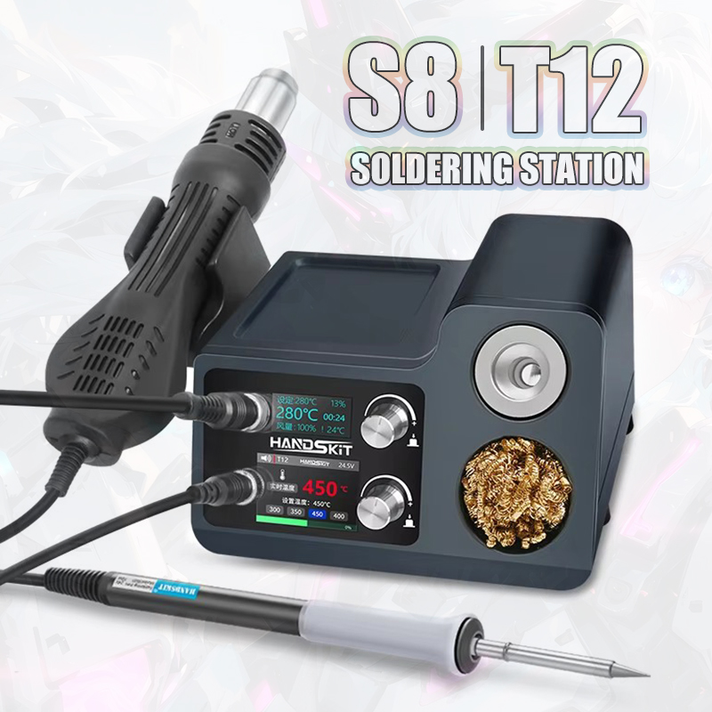 Stazione di saldatura T12 con  - Hot Air Rework Station T12 recensione e prezzo